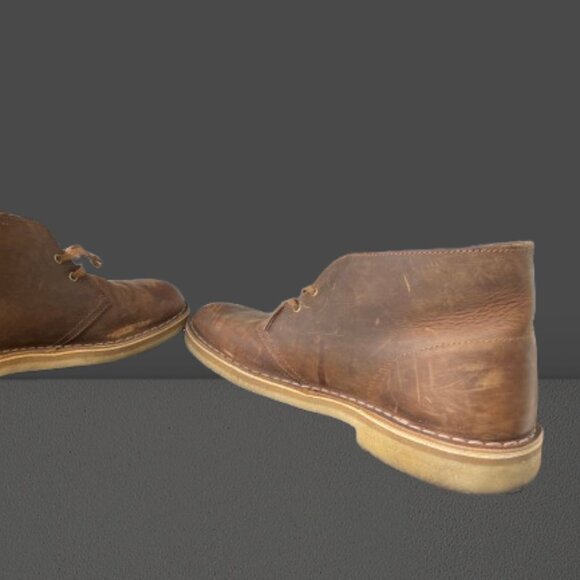 Clarks Men's Originals Desert Boot in Brown Leather.  Size: 10 - Picture 10 of 14
